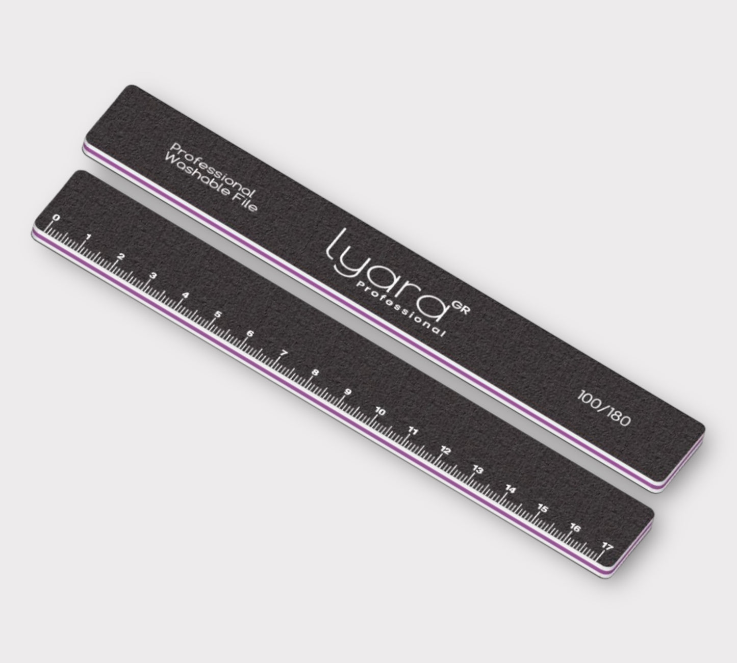 Limes à Ongles Carrées 100/180 – Forme et Précision pour les Prothésistes Ongulaires