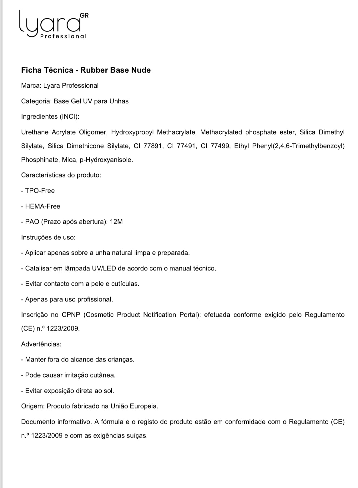 Rubber Base Nude 15ml