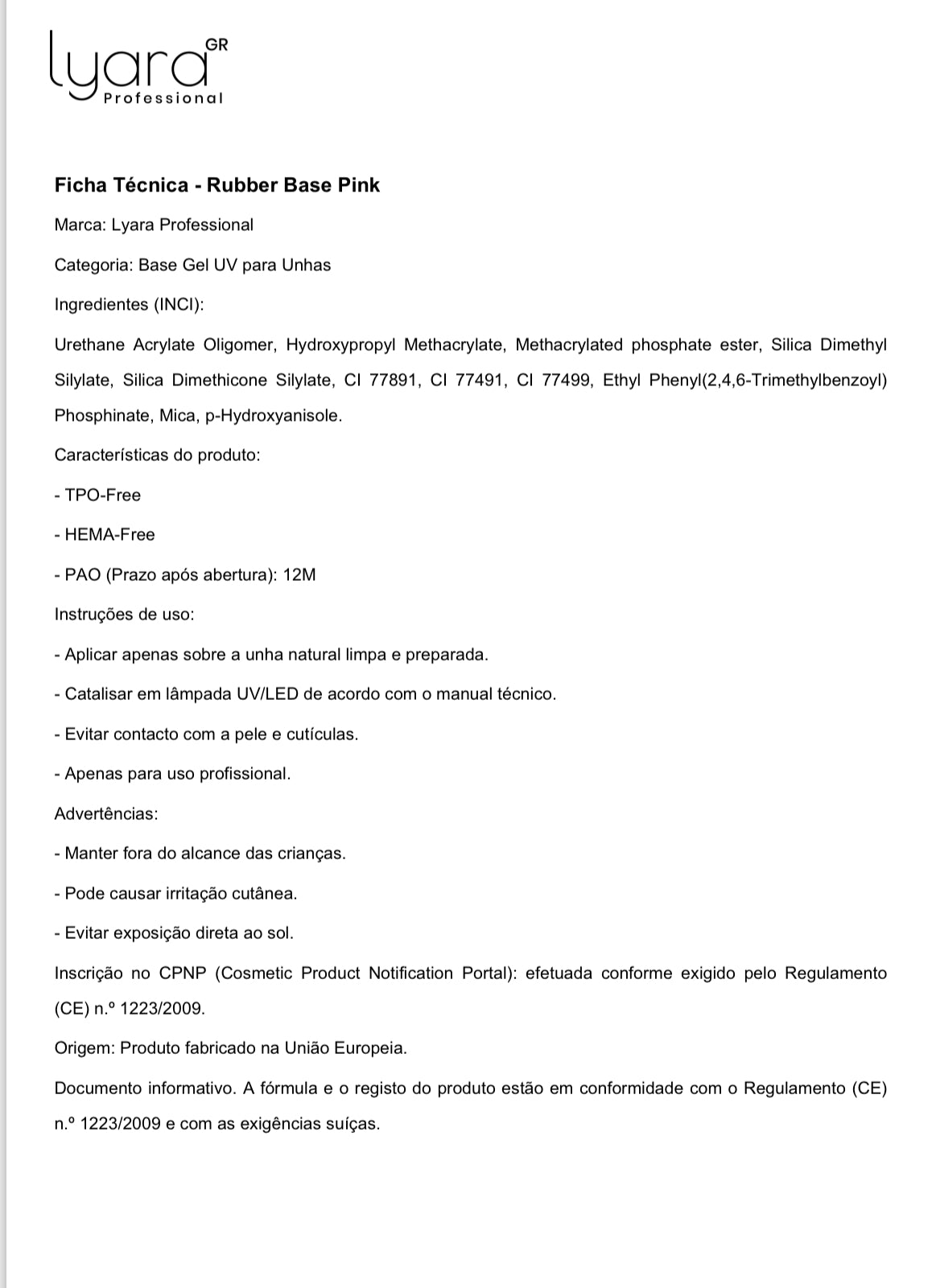 Rubber Base Pink 15ml