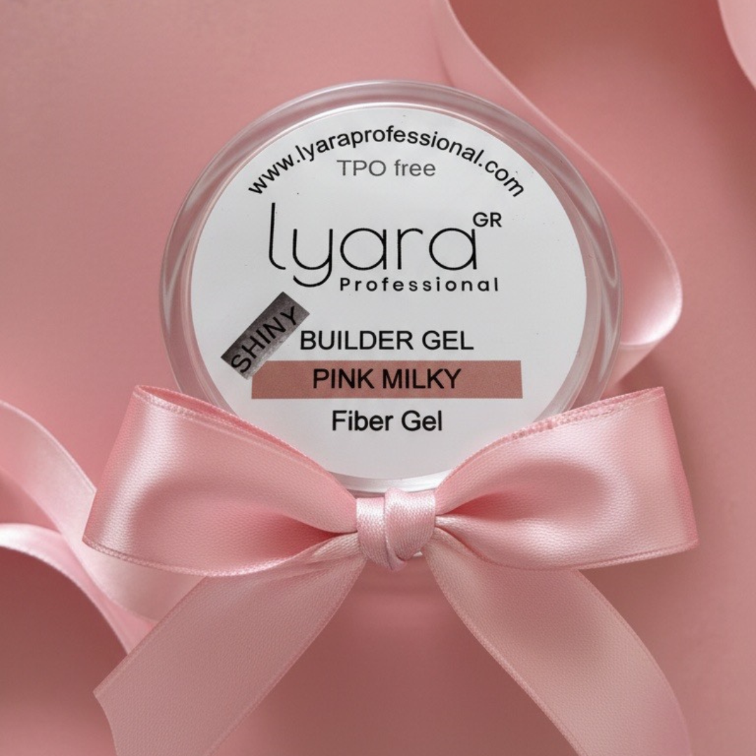 Gel Pink Milky shiny - Gel de construction