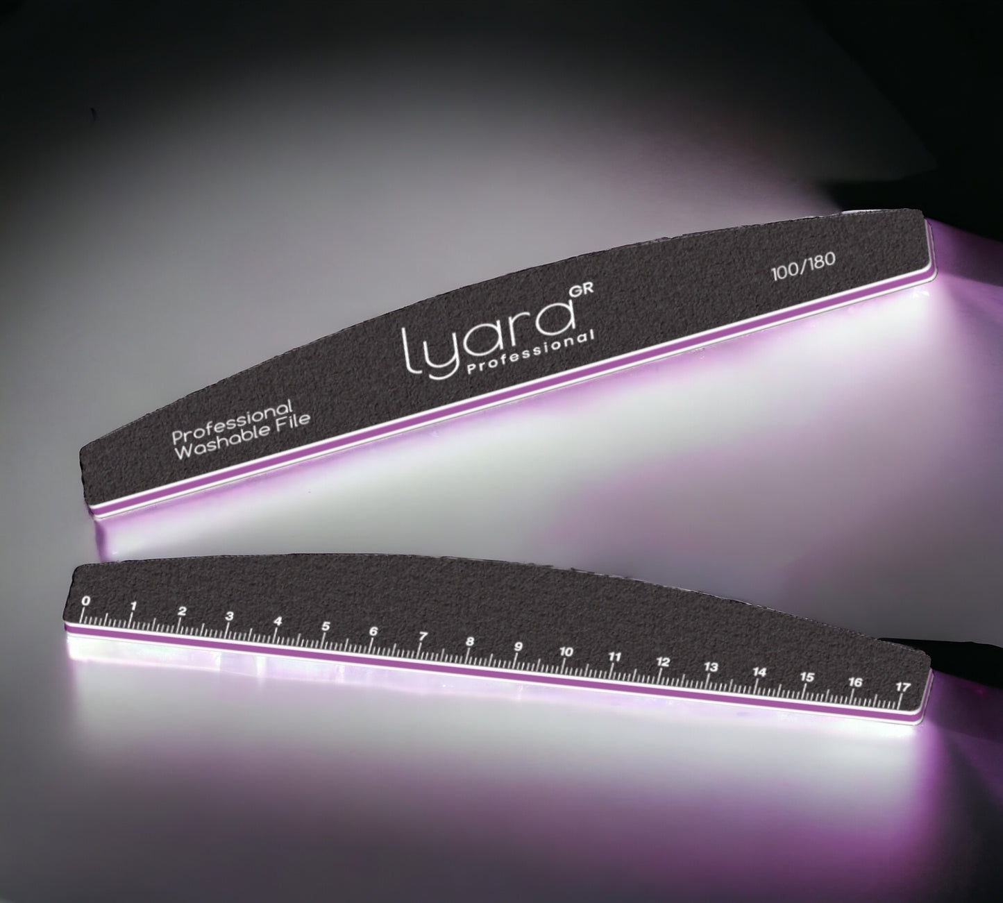 Lime Demi-Lune 100/180 – Précision et Confort pour une Manucure Parfaite