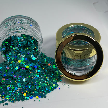 Paillettes Turquoise – Fraîcheur Vibrante et Style Océanique pour Nail Art