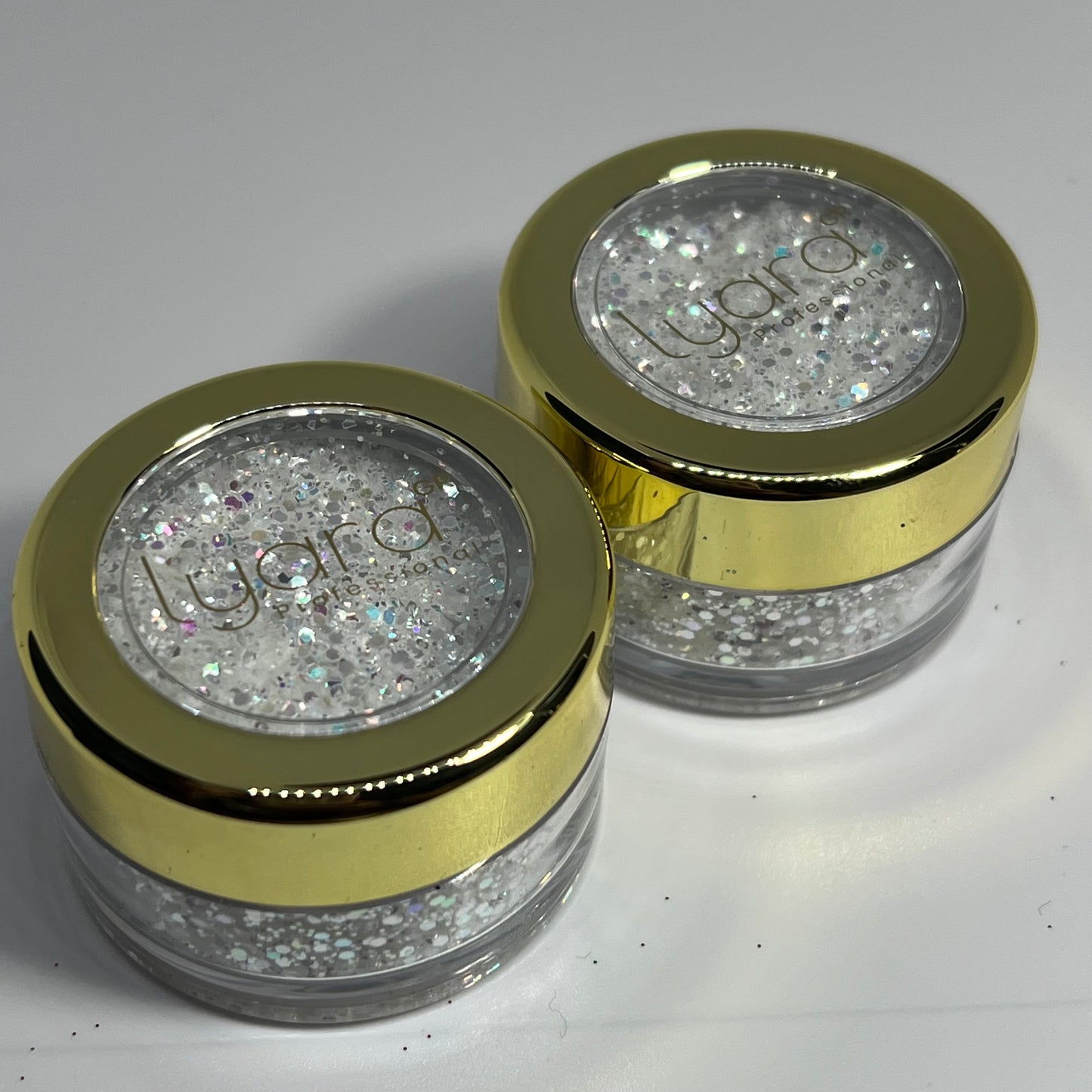 Glitter Branco – Pureza e Brilho Sutil para Nail Art Refinada