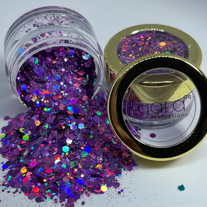 Paillettes Violettes – Finition Créative et Féminine pour Nail Art