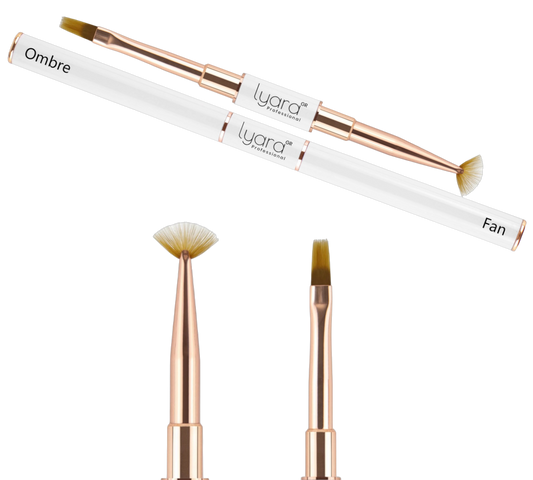 Pinceau Ombre et Fan – Dégradé Artistique et Application Légère